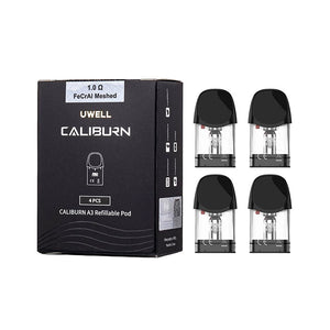 UWELL CALIBURN A3 REPLACEMENT PODS (4 PACK)