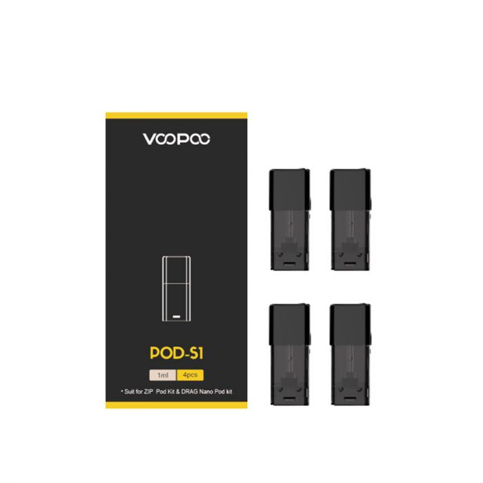 VOOPOO DRAG NANO REPLACEMENT POD (4 PACK)